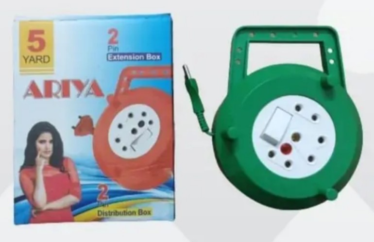 DISA New Mini Power Multi Socket Extension Board And Extension Cord 3.5 Meter Long